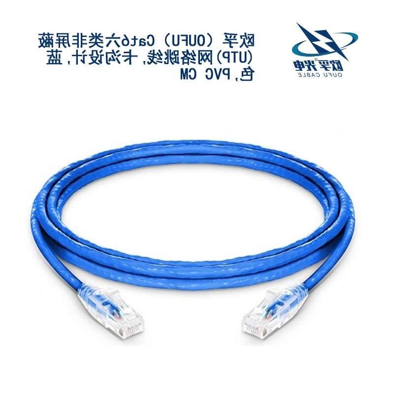 金门县​Cat6六类非屏蔽(UTP)网络跳线